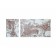 Set of bathroom rugs, size 60x100 cm, 40x60 cm