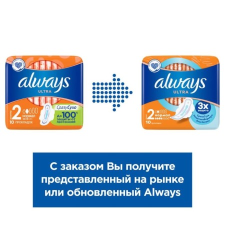 ALWAys gaskets Ultra Normal 10 pcs.-2