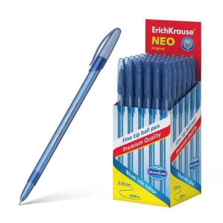 Ballic handle Erichkrause Neo Original, needle node 0.7 mm, blue ink
