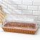 Bread "Cream", wicker base, 53 × 32 cm