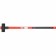Matrix sledgehammer, 10,000 g, fiberglass rubberized handle
