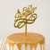 Topper for the cake "Happy Birthday", 13.5 × 17 cm