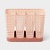 Drywall for cutlery "Gesh", 4 departments, 17.5 × 10.5 × 12 cm, color mix