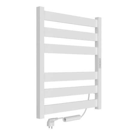 Electric towel Indigo Oktava Slim 5, 600x500 mm, hidden installation, white-1