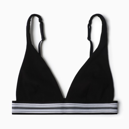 Women's bra, black color, size 75V-4