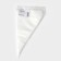 Set of confectionery disposable bags, 25 pcs, 25 cm, transparent color