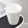 Kashpo for flowers with an insert "Valencia", 5.2 l, white color