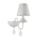 Bra Eliza 1x40W E14, white 29x15x35.5 cm
