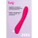 Unrealistic vibrator Jos Twig, 5 modes, silicone, pink color, 20.5 cm, D 3.4 cm