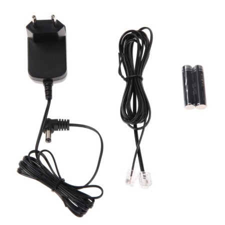 Radio Telphone Dect Maxvi GA-01, Caller ID, Intercom, Speakerophone, AOO, Conference-Black, Black-10