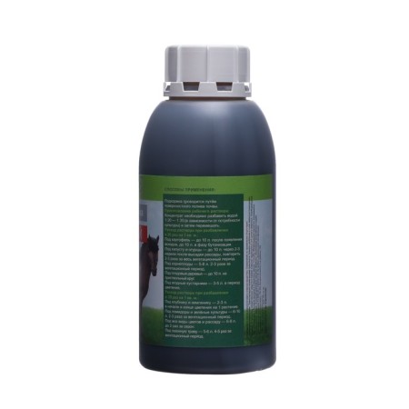 Bio fertilizer "soft force", horse manure, concentrate, 0.5 liters-1