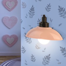 Nightlight-NLED-487-1W-SW-P lamp on the batteries pink