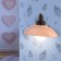 Nightlight-NLED-487-1W-SW-P lamp on the batteries pink