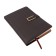 Organizer A5, with a header, 100 sheets in a ruler, PVC cover, black