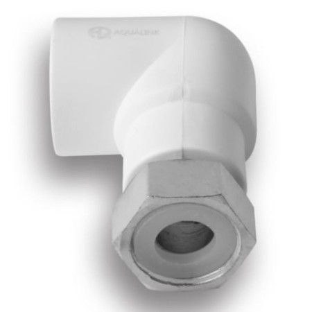 Aqualink square, polypropylene, d = 20 mm x 3/4 ", with a pitch nut