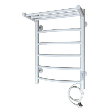 Electric towel "Sanprise" Classic P6, 400x600 mm, right, white-3