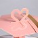 Cake stand, three -tier, pink color
