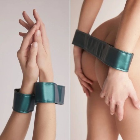 Strap-on-u-u-u-harnais curious strapon, green metallic-1