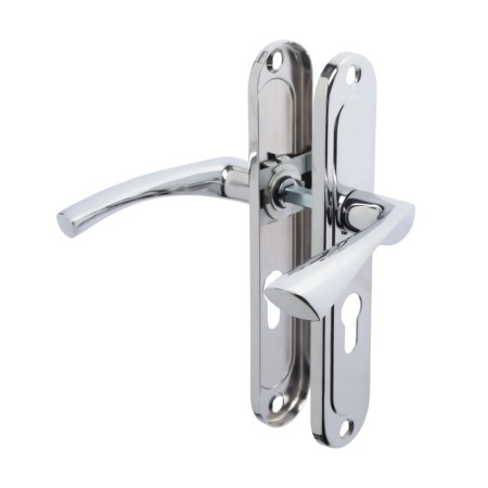 Lockland 001 handles on the bar, m/o 55 mm, color chromium-2