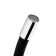Kitchen mixer RMS SL137BL-016F, one-leaf, flexible silicone spout, black, chrome