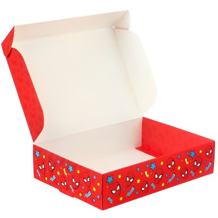 Gift box, folding to "my hero" 21x15x5 cm, spider-man-1