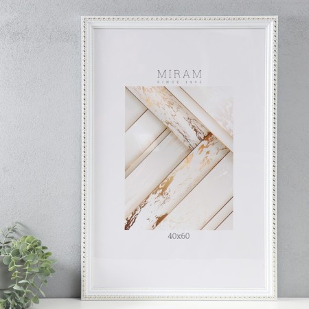 Photo frame plastic Gallery 40x60 cm, 642968-17, white (plastic screen)