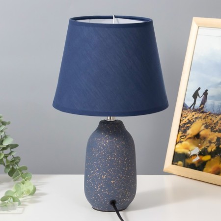 Board lamp "Jasmine" E14 40W blue-gold 20x20x33 cm Risalux-5