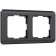 Frame for 2 posts WL12-FRAME-02 color graphite color, Material Plastic