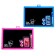 The board is magnetic double -sided, under the marker and chalk, chalk 3 pcs. in a typewriter, marker, magnets 2 pcs., Mix color