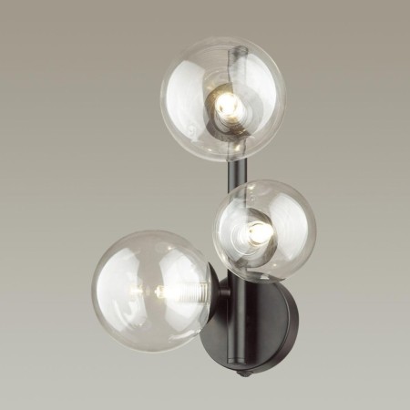 Bra Tovi, 3x40W G9, black color, IP20-2