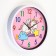 Children's wall clock "Unicorn", discrete move, D-30 cm