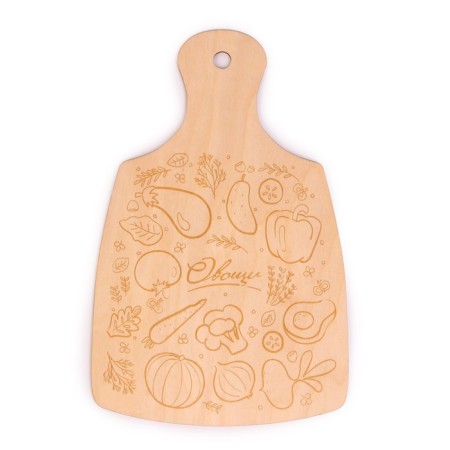 Burning board "Vegetables" cutting board-2