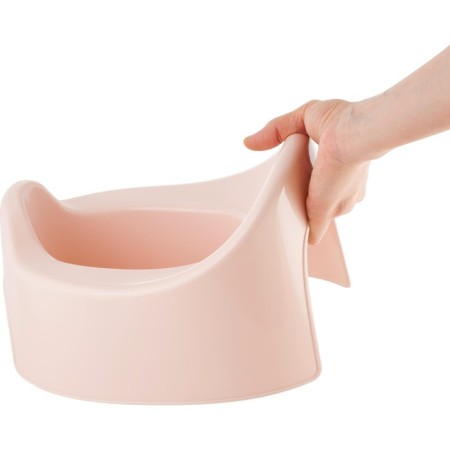 Pot children's follow me with a lid, pink color-3