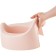 Pot children's follow me with a lid, pink color