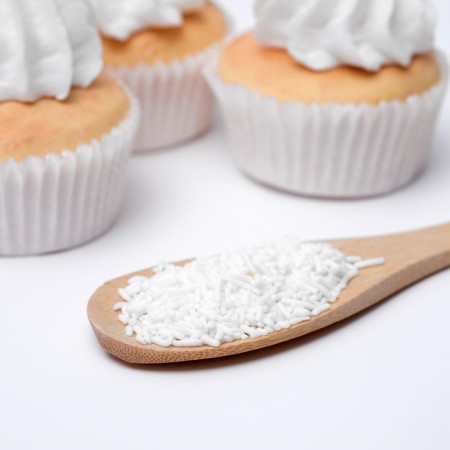 Sprinking confectionery "vermichel" white 50 g-1