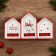 Ceramic Mengitsa "Happiness in the New Year", 26.5x15x3.5 cm, white color