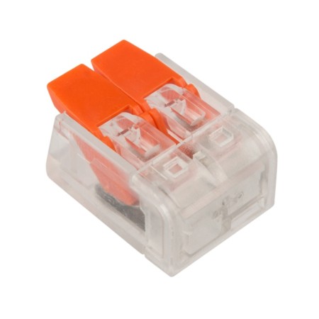 Universal compact terminal of QMS 221-412, 2-wire up to 4.0 mm² (20 pcs./Union) Rexant-2