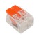 Universal compact terminal of QMS 221-412, 2-wire up to 4.0 mm² (20 pcs./Union) Rexant
