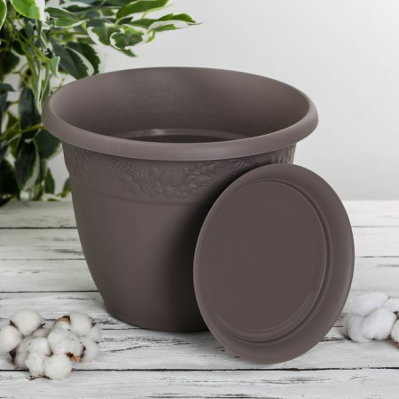 Pot with the Podon "Rowal", 22 l, the color is gray-1