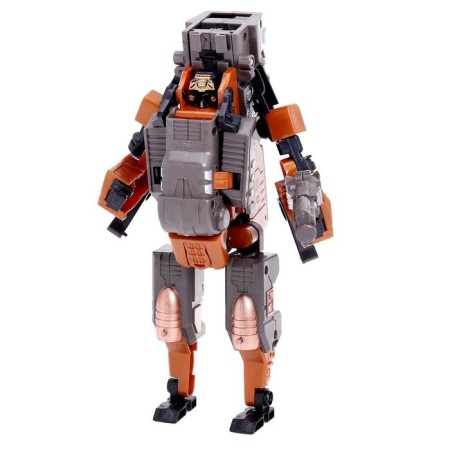 The Titan robot bleach, transforms, shoots with soft bullets, brown color-1