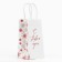 Gift package "Happy New Year", snowflakes, white craft, 12 x 21 x 9 cm, new year