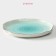 Porcelain porcelain cake “Milky Way”, D = 19 cm, turquoise color