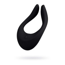 Многофункциональный стимулятор для пар Satisfyer Partner Multifun 2, силикон, цвет чёрный, 13,5 см