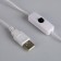 Lamp on the Brung "Style" MIX 13LED 1.5W wire USB 4x9x31.5 cm Risalux