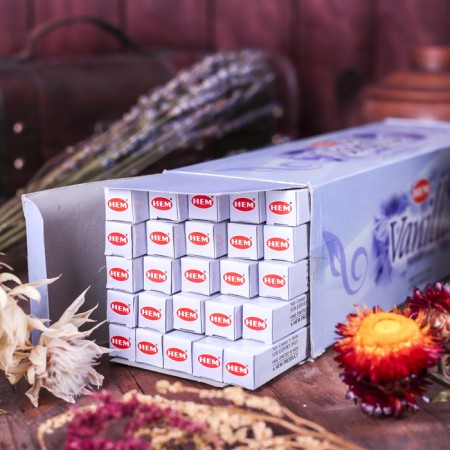 Incense "hem" 8 sticks coal vanilla-1