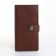 Male purse on a magnet, brown color