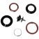The steering column Dream Bike 1-1/8 "+1.5", aluminum, highlight, industrial bearing