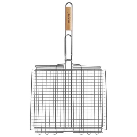 Ground Grill Universal Maclay, 33x36 cm, chrome steel, for barbecue-8