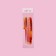 Set of comb, 2 objects, color "amber"