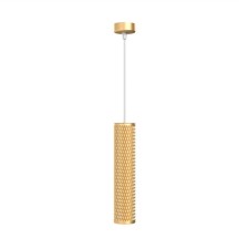 Suspended Technical P038PL-01G, 1XGU10, 10W, 6.5x6.5x30 cm, gold gold